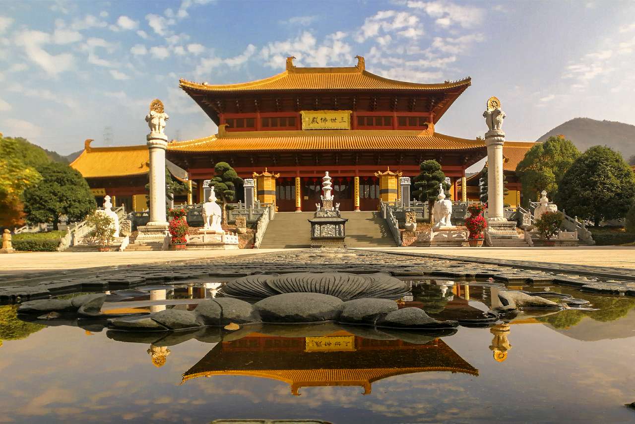 金华山智者寺,学佛修行好去处,人生磨难历练场.